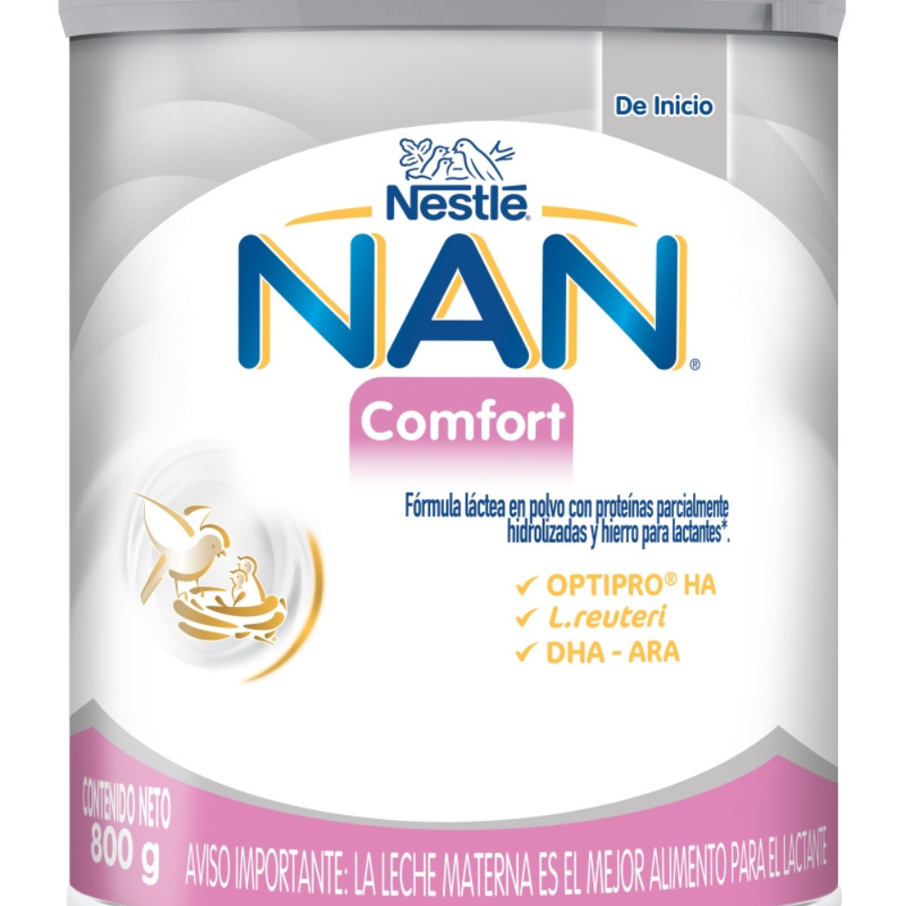 Nestle – Leche De Fórmula En Polvo Nan Comfort En Lata De 400g