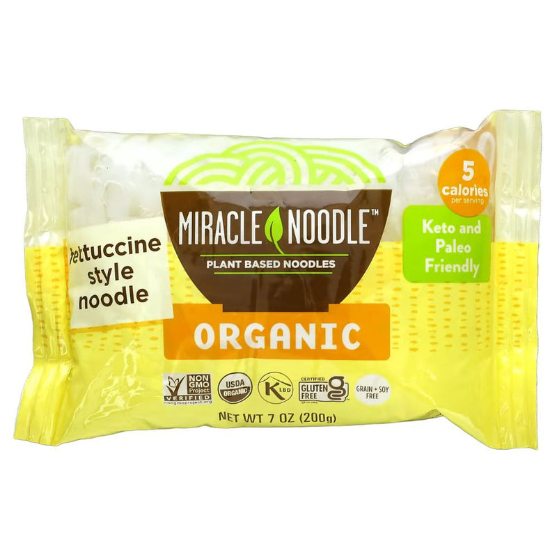 FETTUCCINE ORGANIC MIRACLE NOODLE 200 GR