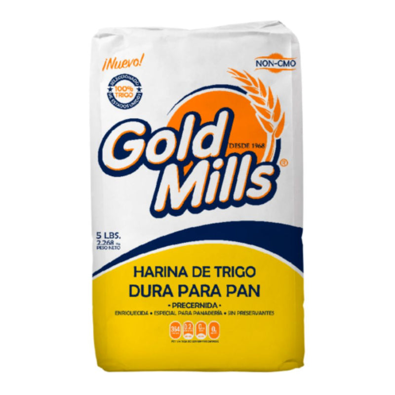 HARINA DURA PARA PAN GOLD MILLS 5 LB
