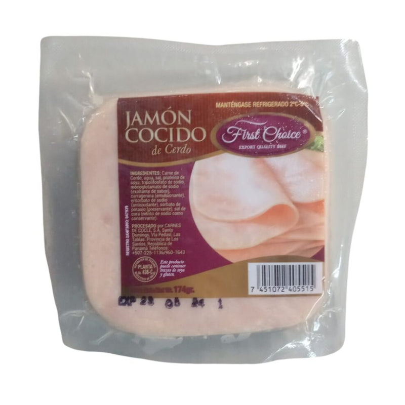 JAMON COCIDO FIRST CHOICE 174 GR