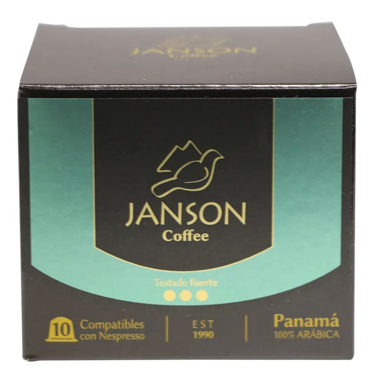 CAFE DARK ROATS JANSON  10 CAPSULAS