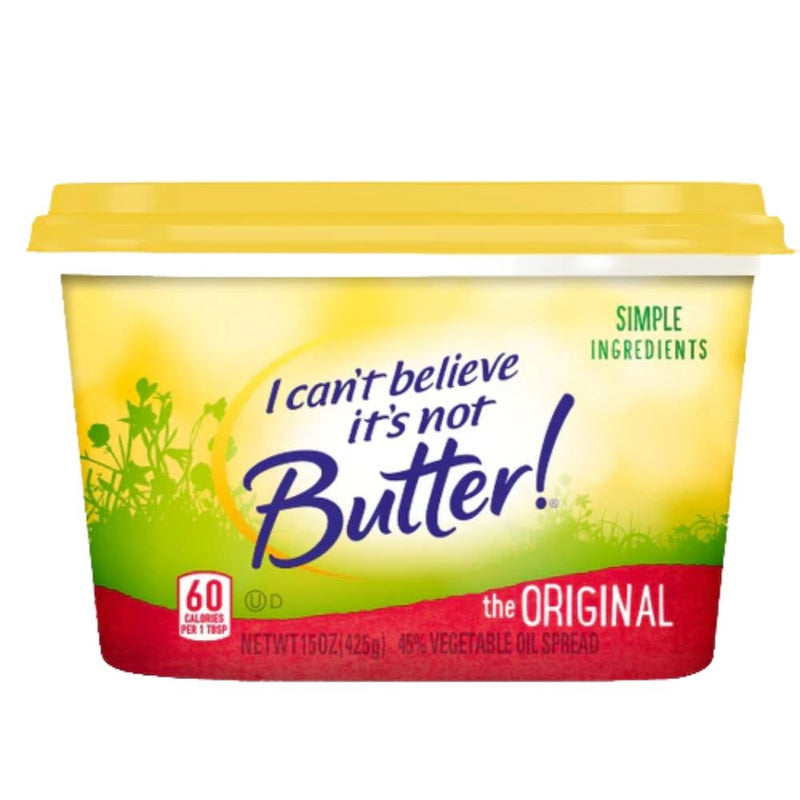 I CANT BELIEVE ITS NOT BUTTER ORIGINAL 15 OZ