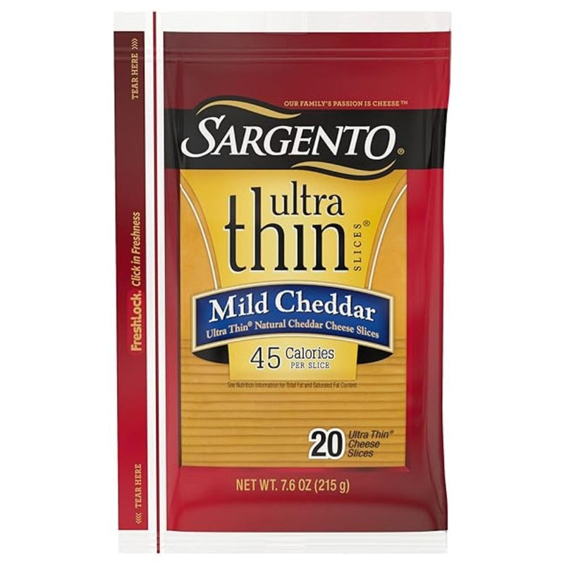 QUESO SARGENTO SLICE MILD CHEDDAR ULTRA THING 7.60 OZ
