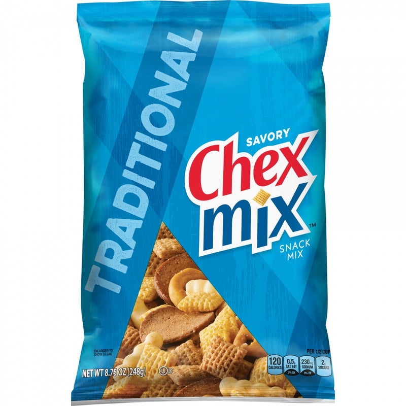 SNACK CHEX MIX TRADITIONAL 8.75 OZ