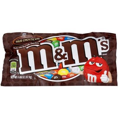 CHOCOLATES M&M'S MILK CHOCOLATE 1.69 OZ