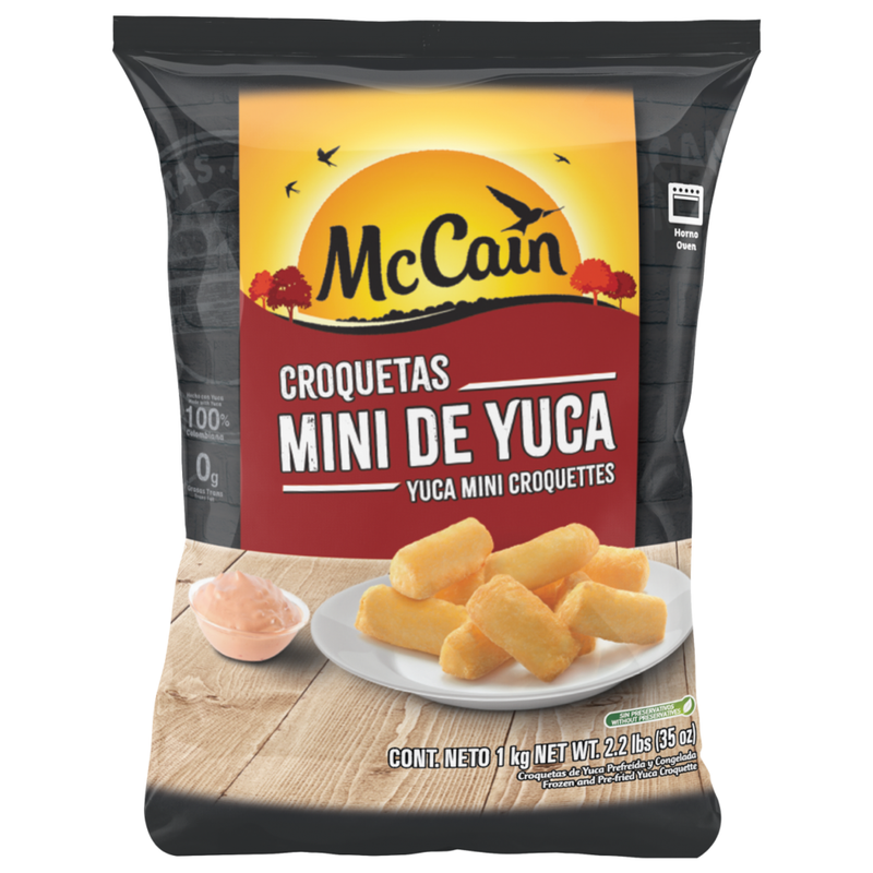 MINI CROQUETAS DE YUCA MCCAIN 1KG