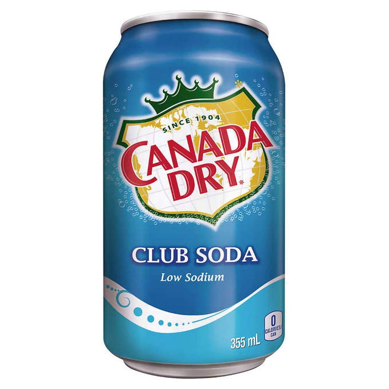 CLUB SODA CANADA DRY LATA