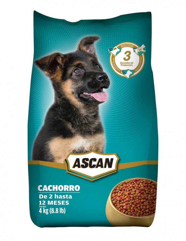 Comida De Perro Ascan Cachorro 4 kg