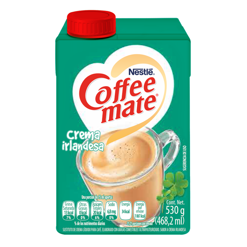 CREMA IRLANDESA COFFEE MATE NESTLE 530G