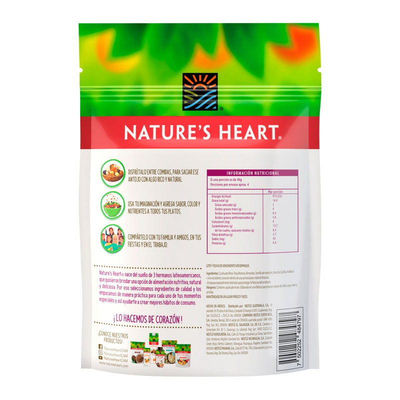SNACKS NATURE'S HEART HAPPY HOUR MIX 170G
