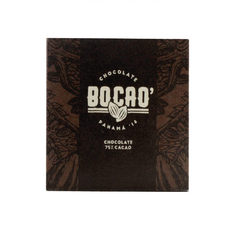 CHOCOLATE BOCAO OSCURO 75% CACAO  50 GR