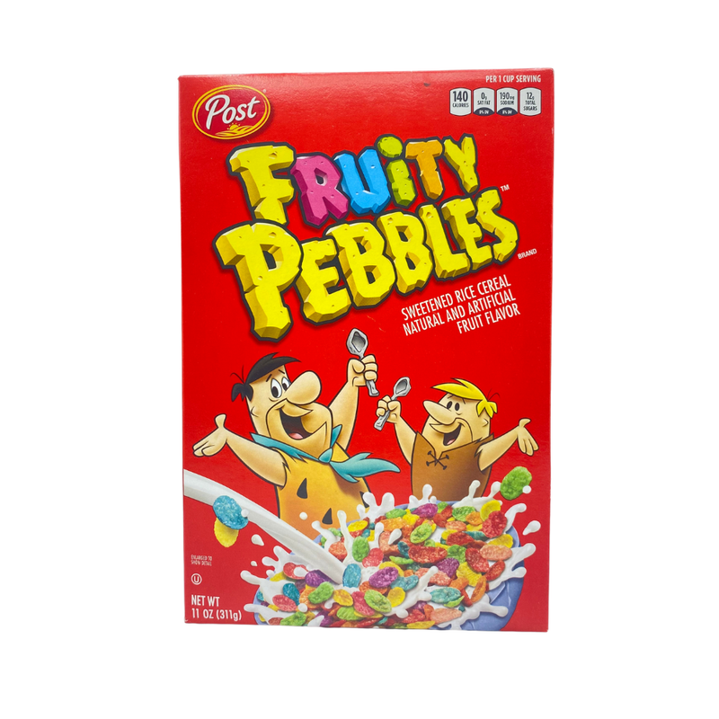 CEREAL POST FRUITY PEBBLES 11 OZ