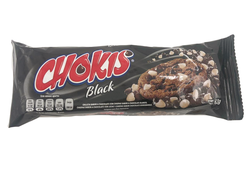 GALLETAS CHOKIS BLACK 63 G
