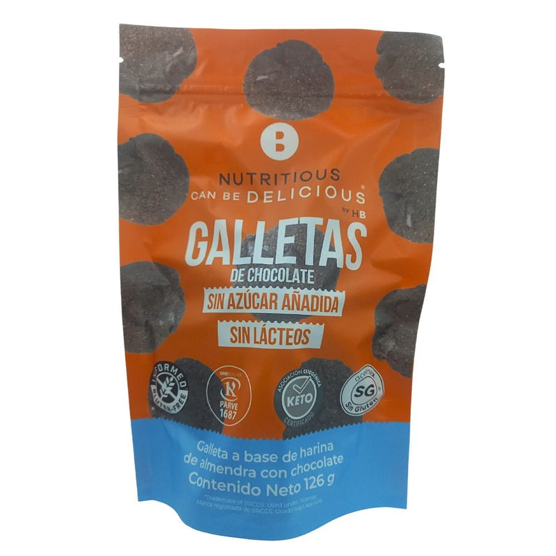 GALLETA DE CHOCOLATE KETO HEALTHY BRAND 126 GR