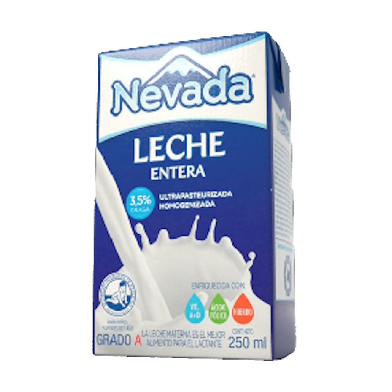 LECHE NEVADA ENTERA UHT 3.5% 236 ML