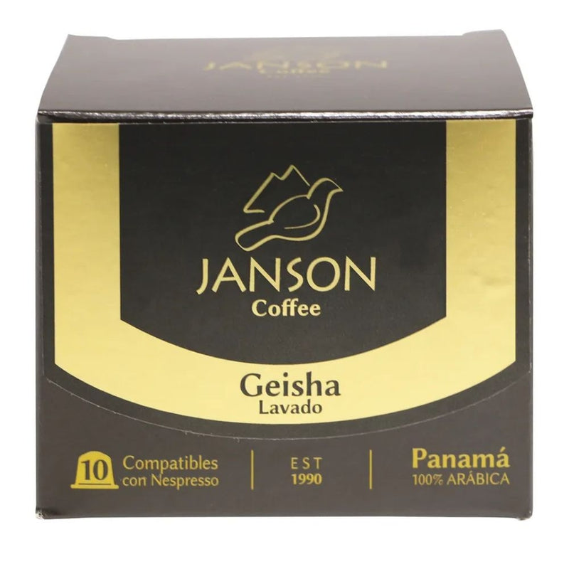 CAFE GEISHA JANSON  10 CAPSULAS