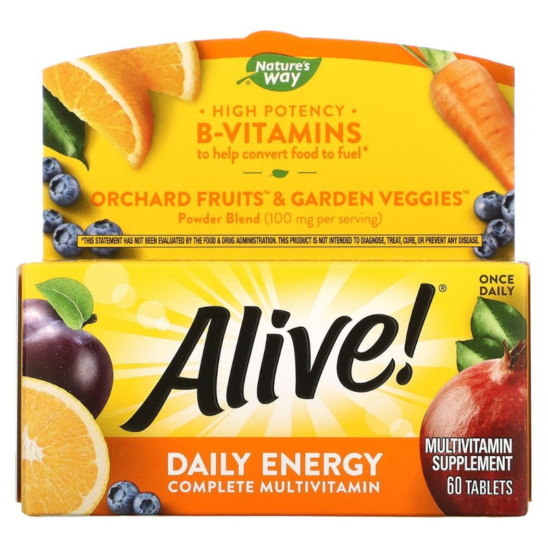 ALIVE DAILY ENERGY NATURES WAY 60 CAP