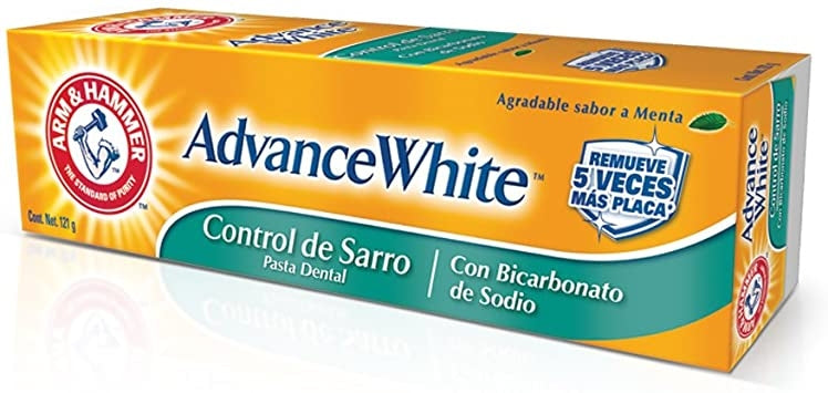 PASTA DE DIENTES ARM & HAMMER ADVANCE WHITE CONTROL DE SARRO