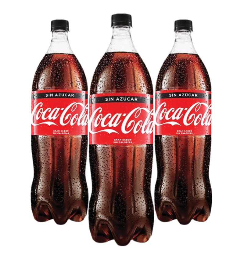 Coca Cola Zero 2.25lts 3-Pack