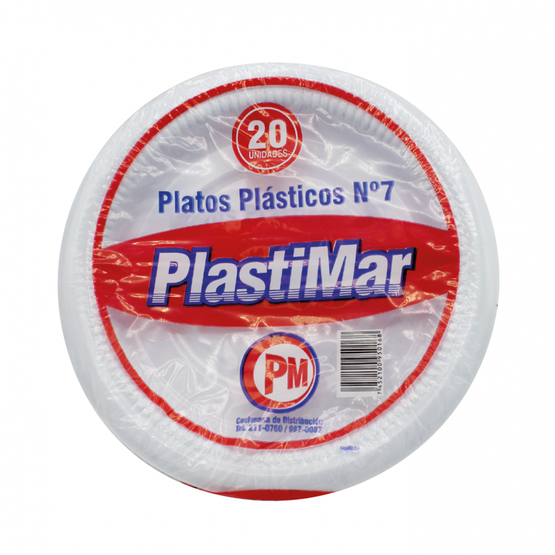 PLATOS PLASTIMAR N-7  20 UND