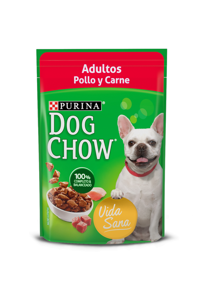 PURINA DOG CHOW PERRO ADULTO POLLO Y CARNE 100 G