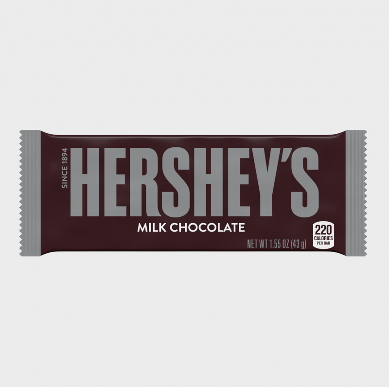 CHOCOLATE HERSHEYS MILK CHOCOLATE 1.54 OZ
