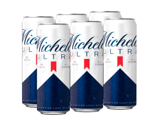 Cerveza Michelob Ultra Lata Six Pack