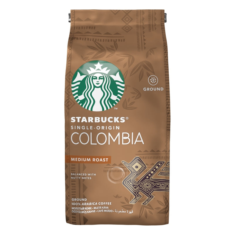 CAFE MOLIDO STARBUCKS COLOMBIA MEDIUM ROAST 250 G