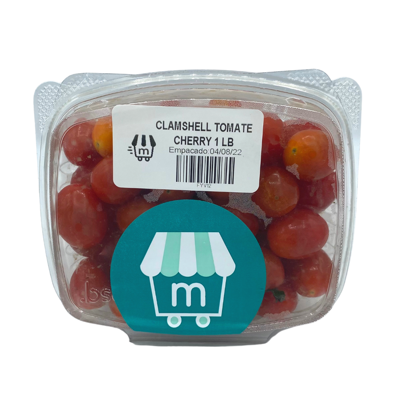 CLAMSHELL TOMATE CHERRY 1 LB (35-40 APROX)