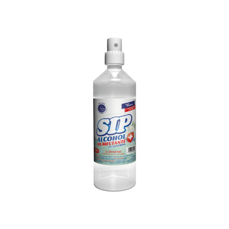 ALCOHOL SIP 70% CON HUMECTANTE 480 ML